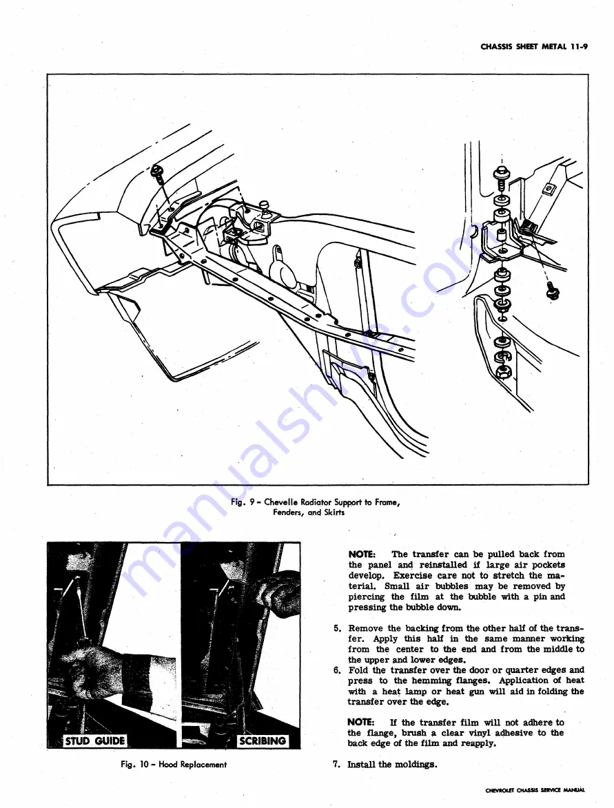 Chevrolet 1962 Chevy II Service Manual Download Page 496