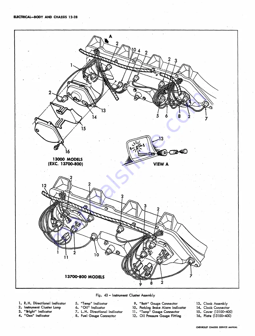 Chevrolet 1962 Chevy II Скачать руководство пользователя страница 540