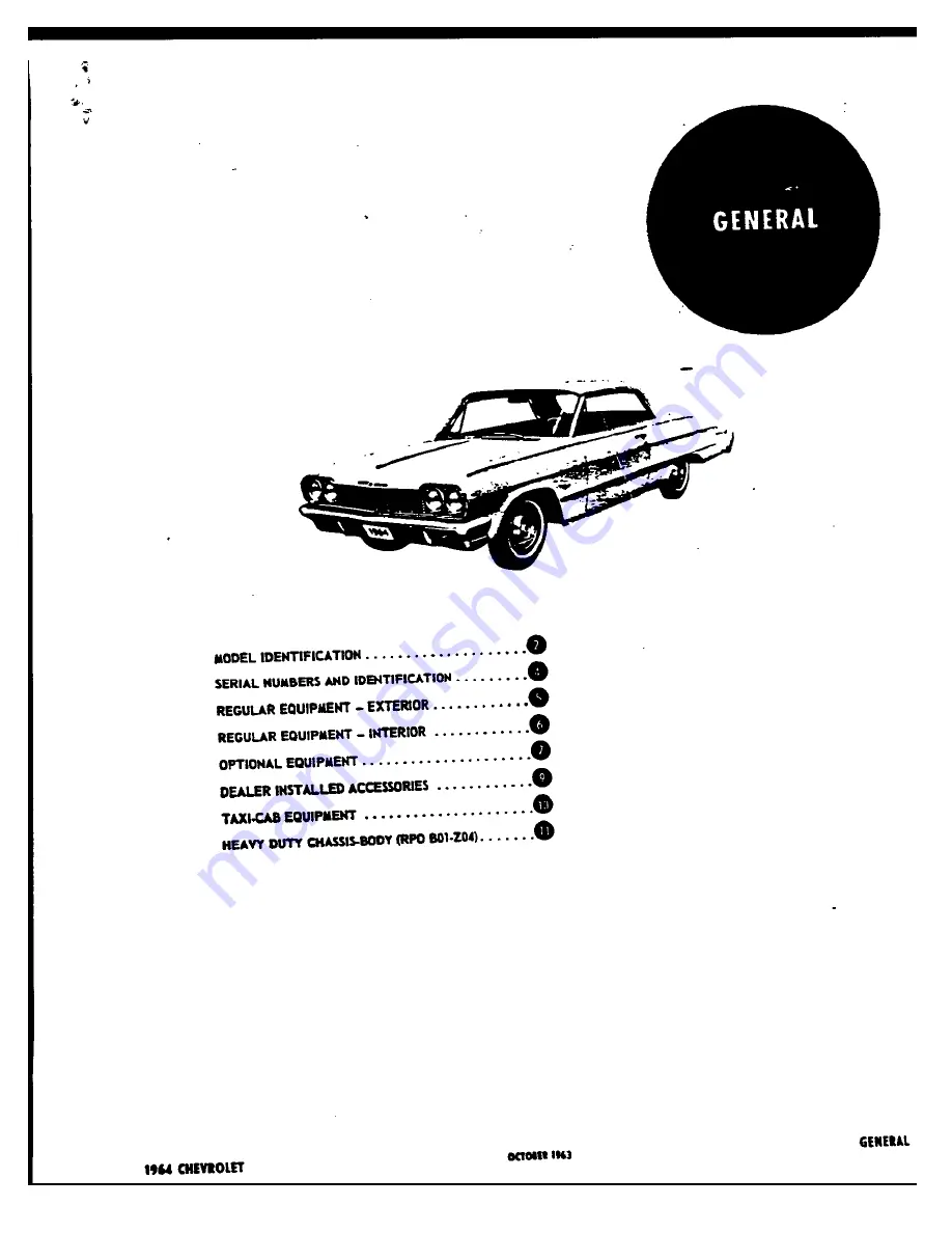 Chevrolet 1964 Bel Air 15-1611 Скачать руководство пользователя страница 2