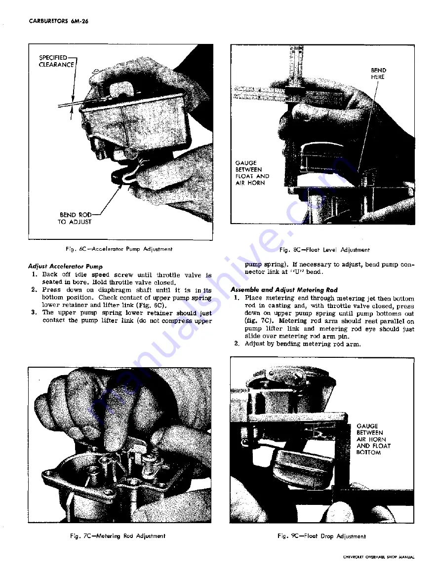 Chevrolet 1967 CAMARO Overhaul Manual Download Page 118