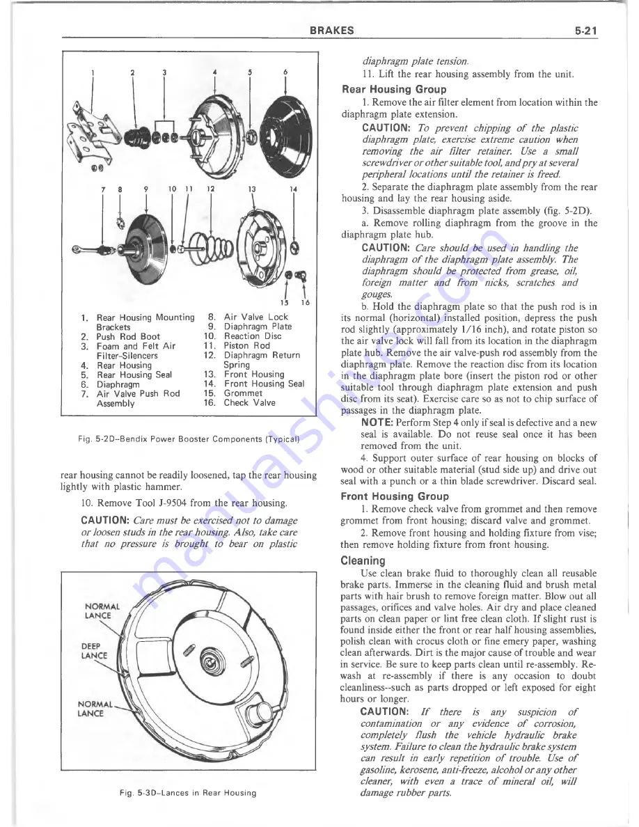 Chevrolet 1977 10 Series Repair Manual Download Page 187