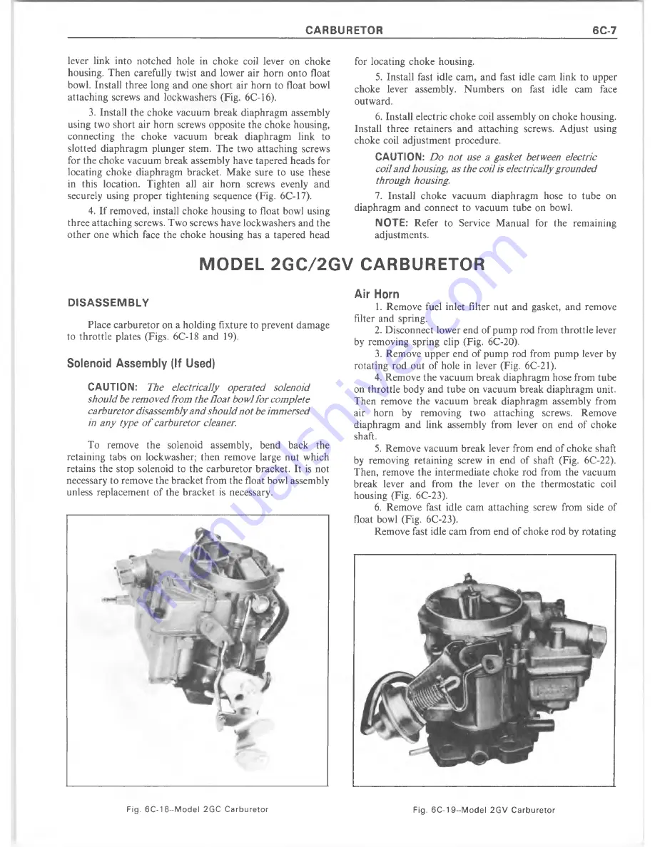 Chevrolet 1977 10 Series Скачать руководство пользователя страница 201