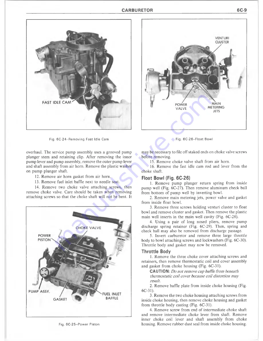 Chevrolet 1977 10 Series Скачать руководство пользователя страница 203