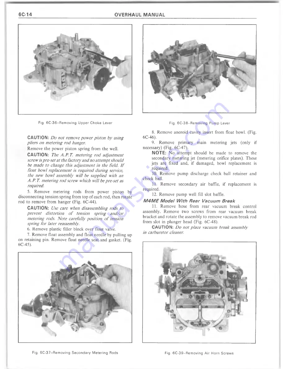 Chevrolet 1977 10 Series Скачать руководство пользователя страница 208