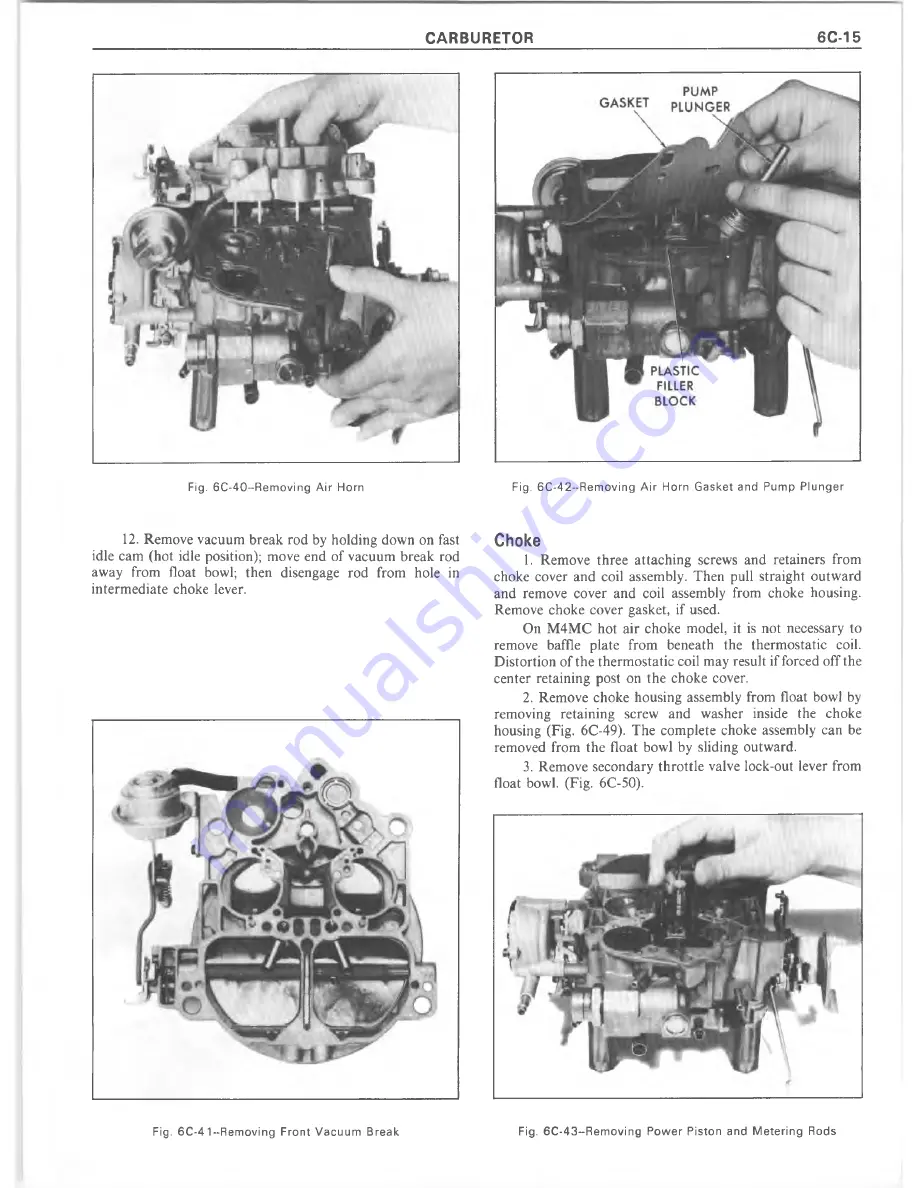 Chevrolet 1977 10 Series Скачать руководство пользователя страница 209