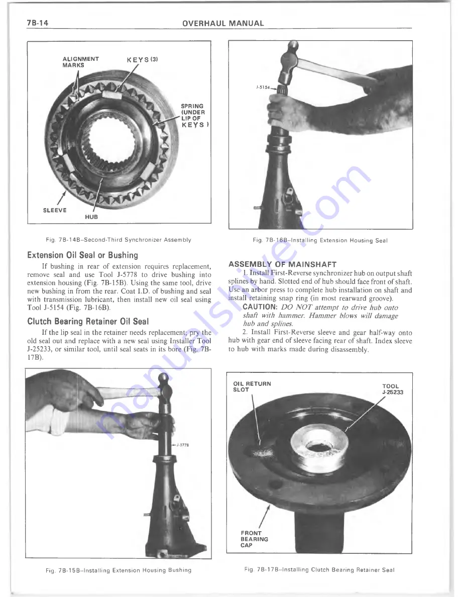 Chevrolet 1977 10 Series Repair Manual Download Page 394