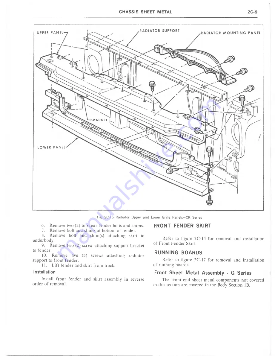 Chevrolet 1977 light duty truck Скачать руководство пользователя страница 123