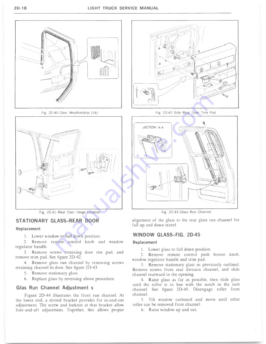 Chevrolet 1977 light duty truck Service Manual Download Page 144