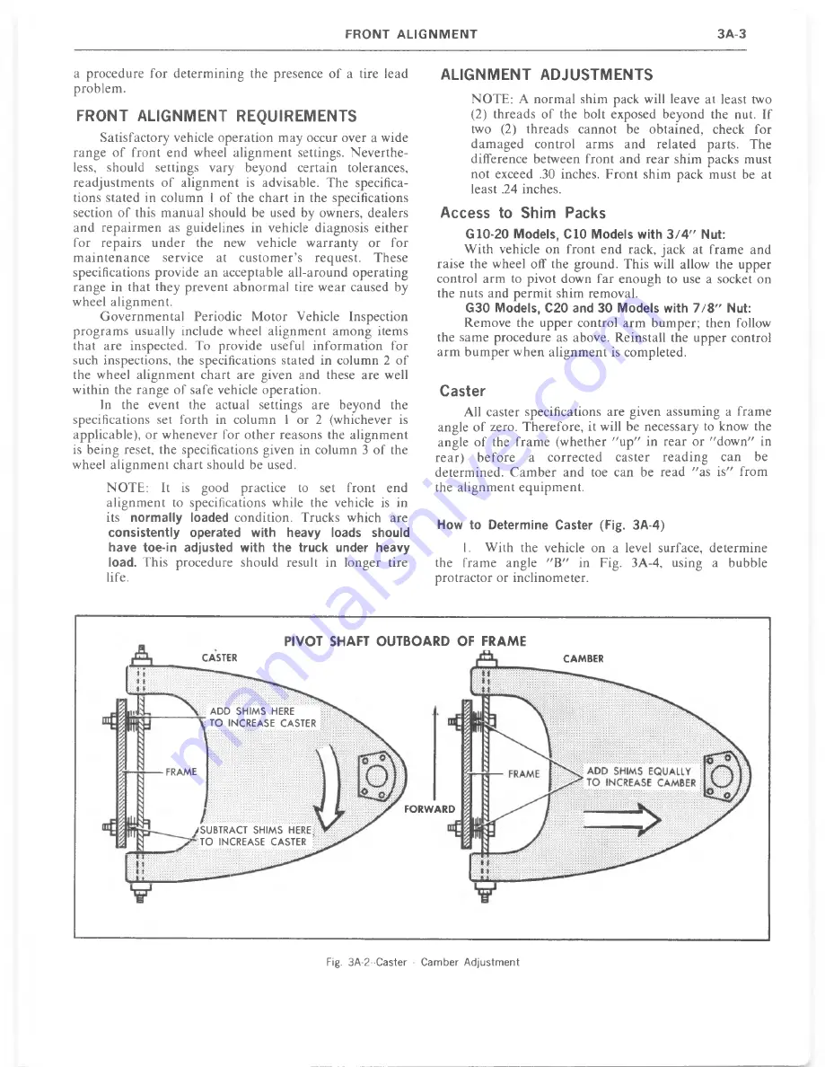 Chevrolet 1977 light duty truck Service Manual Download Page 193