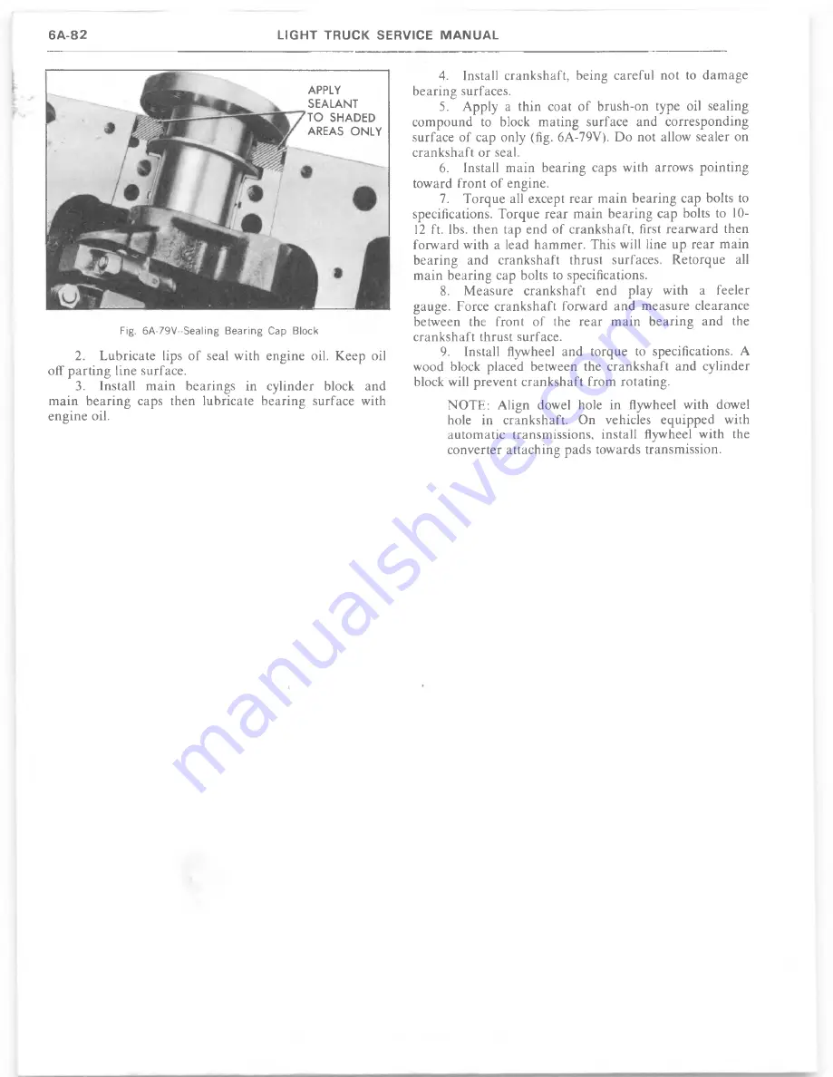 Chevrolet 1977 light duty truck Service Manual Download Page 520