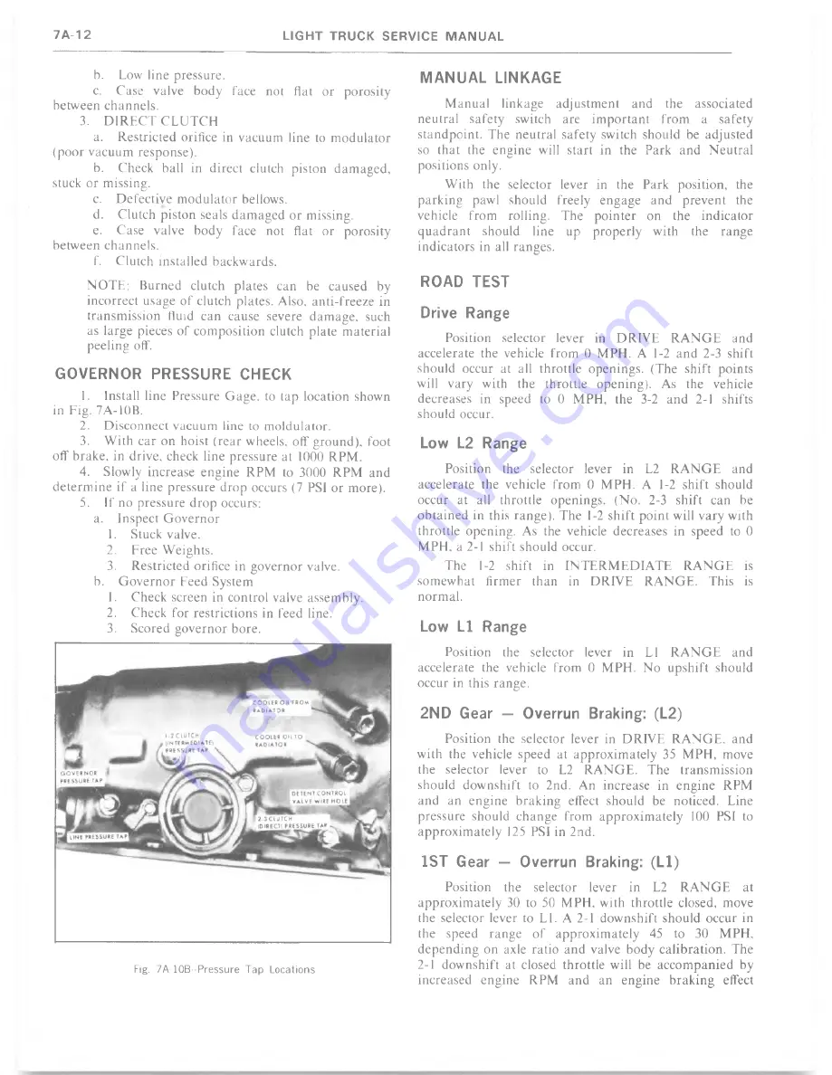 Chevrolet 1977 light duty truck Service Manual Download Page 704