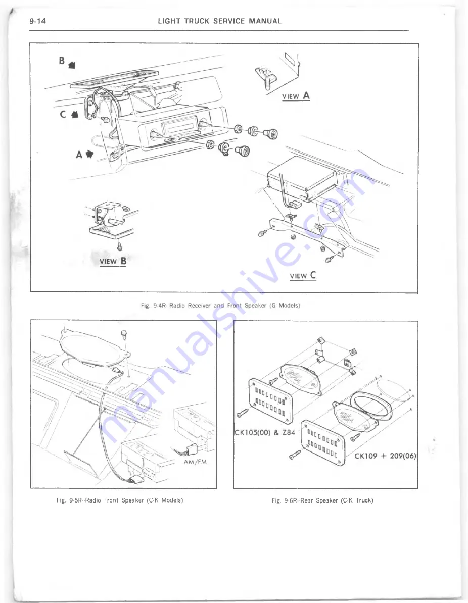 Chevrolet 1977 light duty truck Service Manual Download Page 852