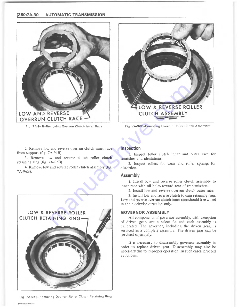 Chevrolet 1977 Monte Carlo Repair Manual Download Page 278