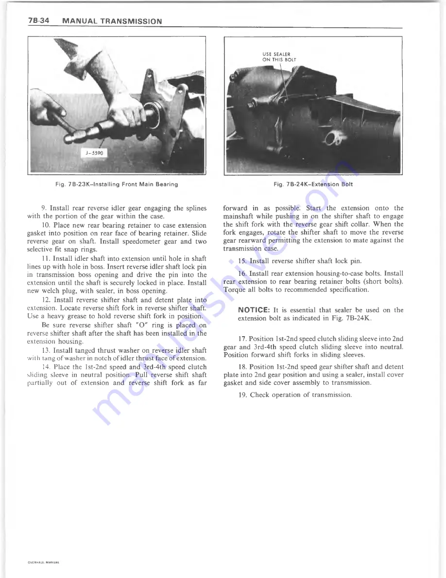 Chevrolet 1977 Monte Carlo Repair Manual Download Page 380