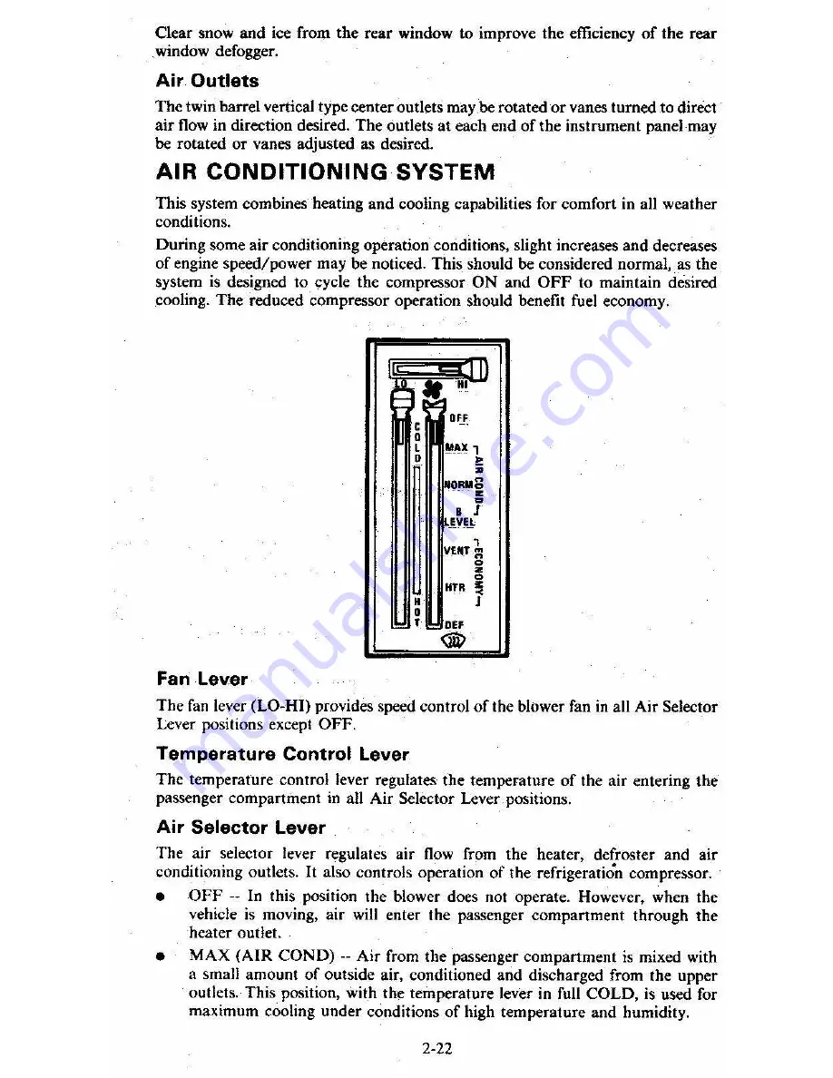 Chevrolet 1980  Citation Owner'S Manual Download Page 39