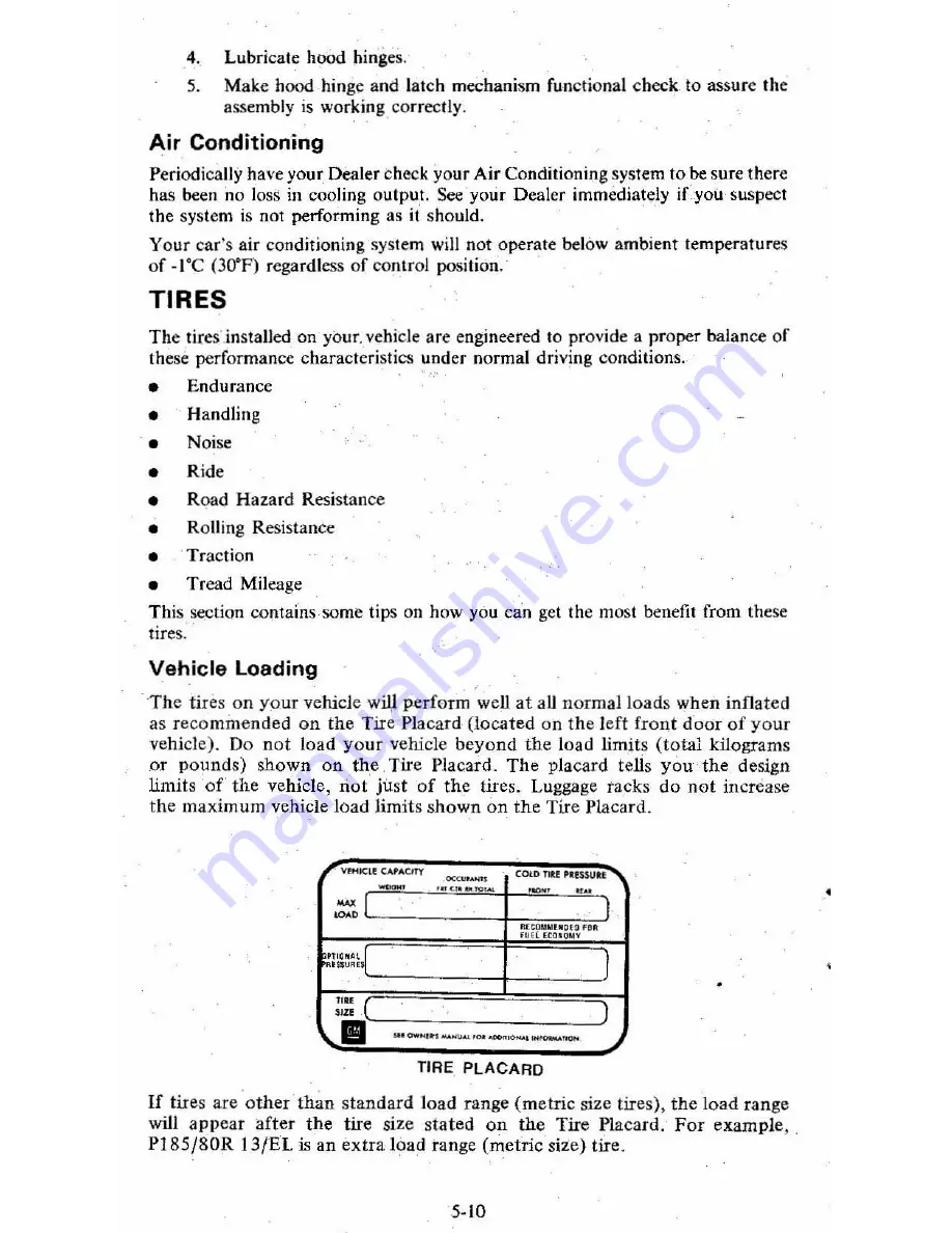 Chevrolet 1980  Citation Owner'S Manual Download Page 71