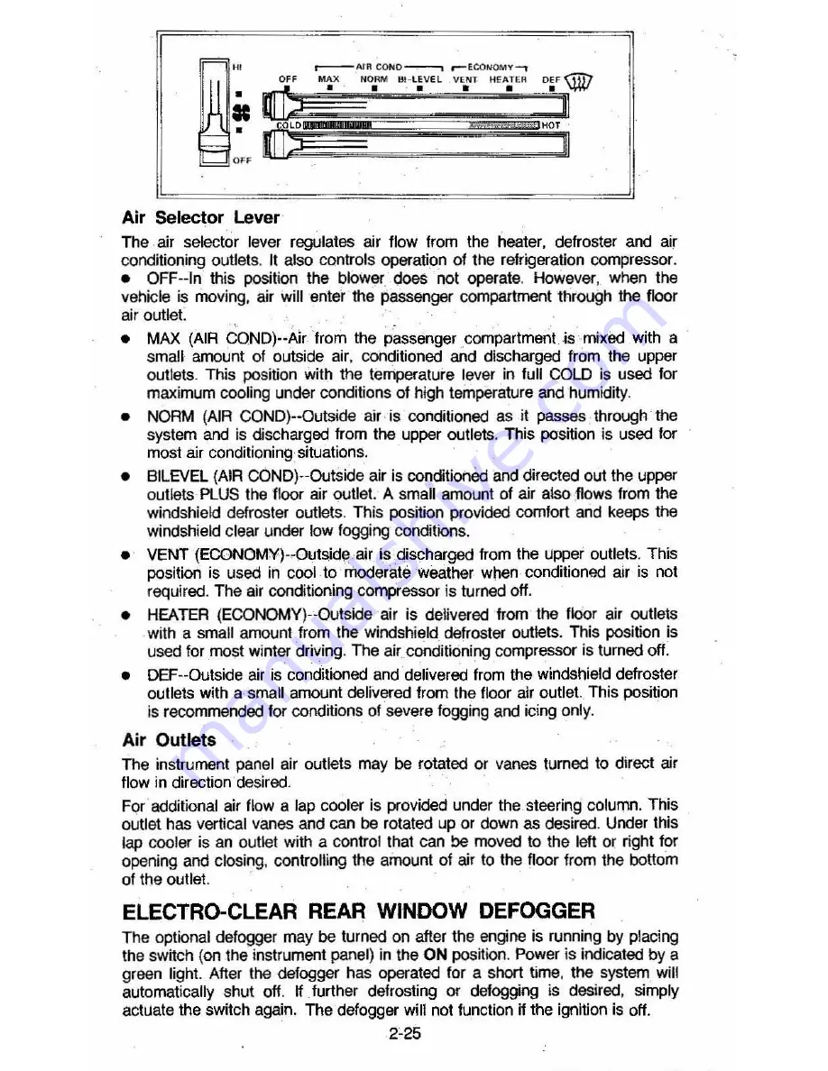 Chevrolet 1981 MONTE CARLO Owner'S Manual Download Page 44