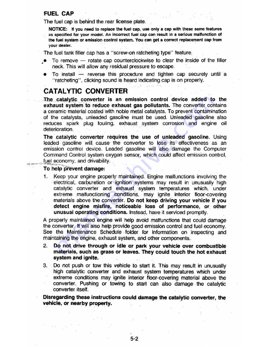 Chevrolet 1981 MONTE CARLO Owner'S Manual Download Page 70