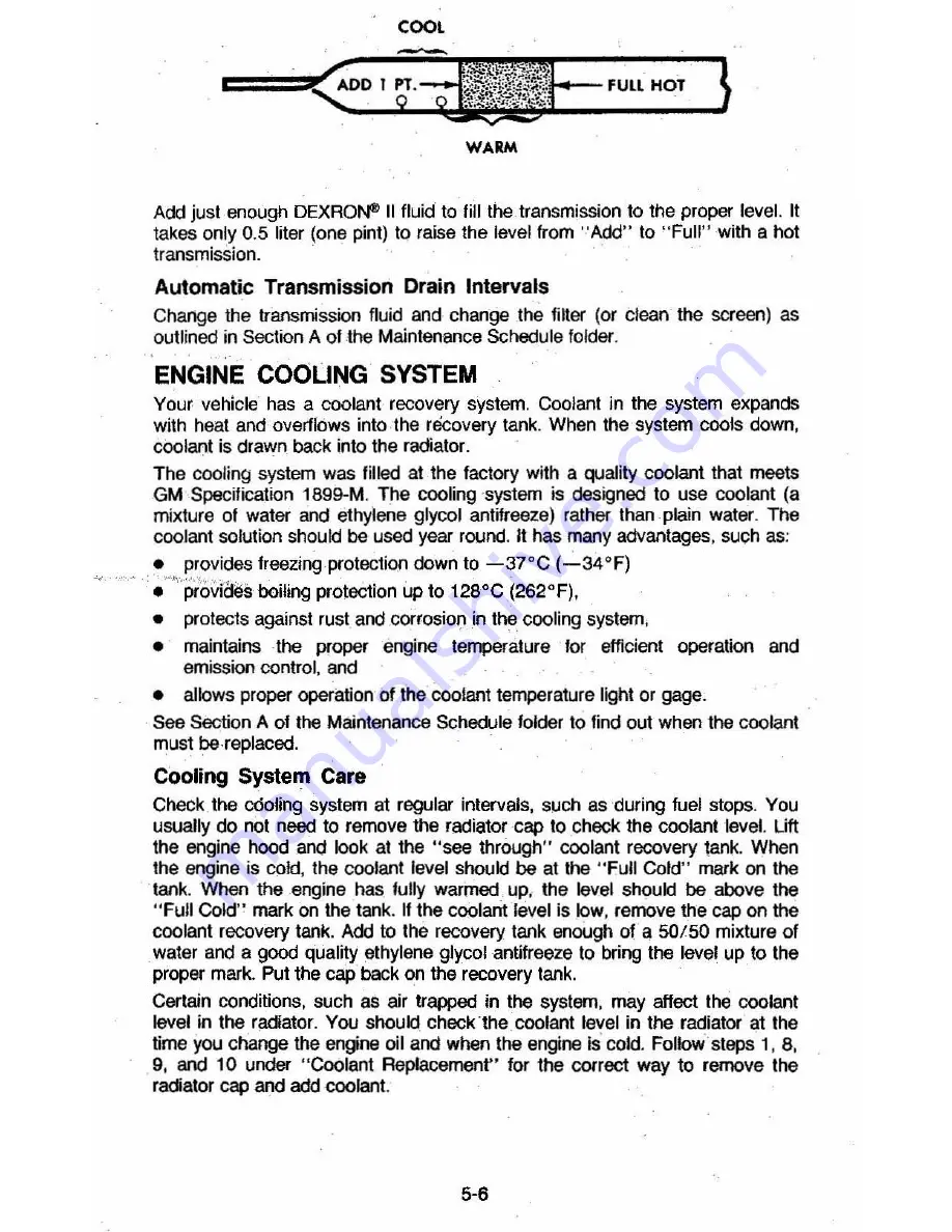 Chevrolet 1981 MONTE CARLO Owner'S Manual Download Page 74