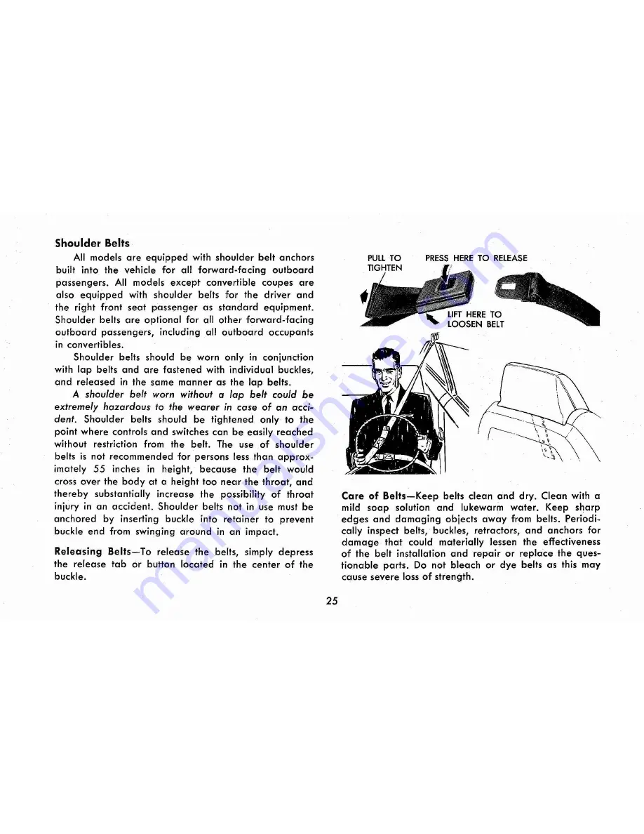 Chevrolet 1986 Corvair Owner'S Manual Download Page 28