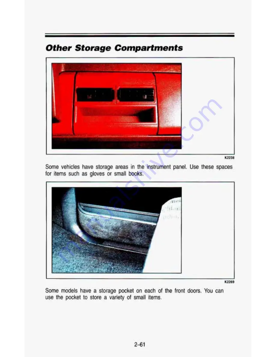 Chevrolet 1993 Blazer Owner'S Manual Download Page 124