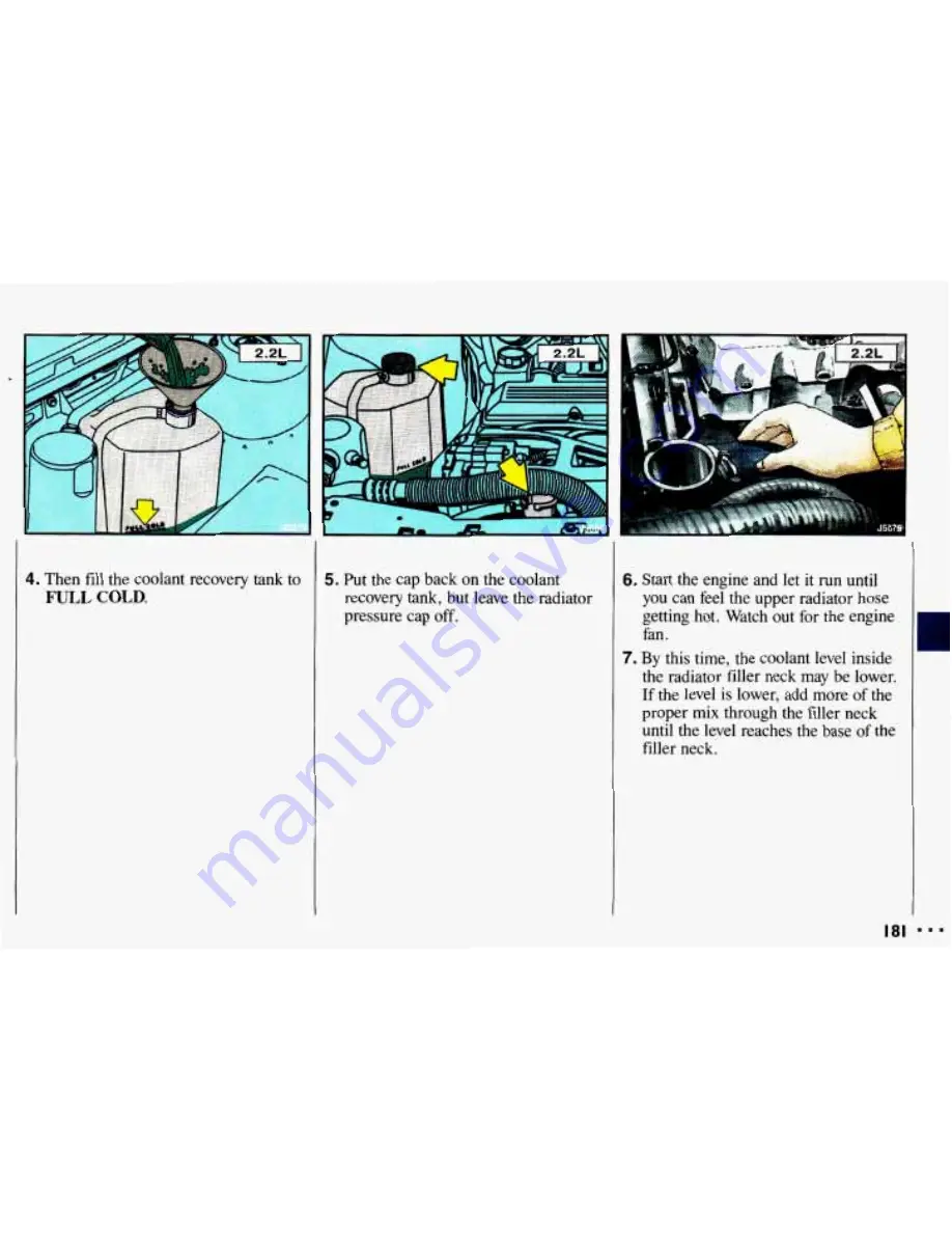 Chevrolet 1993 Cavalier Owner'S Manual Download Page 183