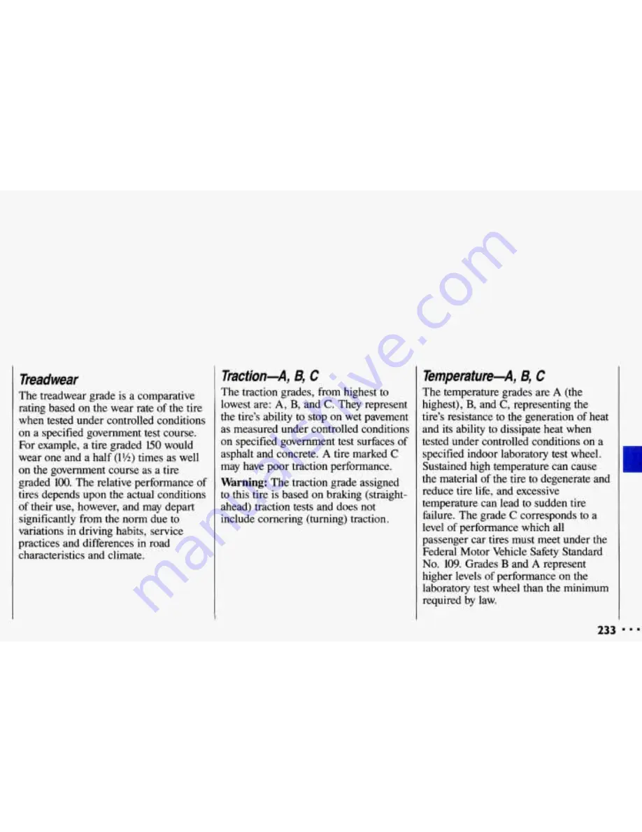 Chevrolet 1993 Cavalier Owner'S Manual Download Page 235