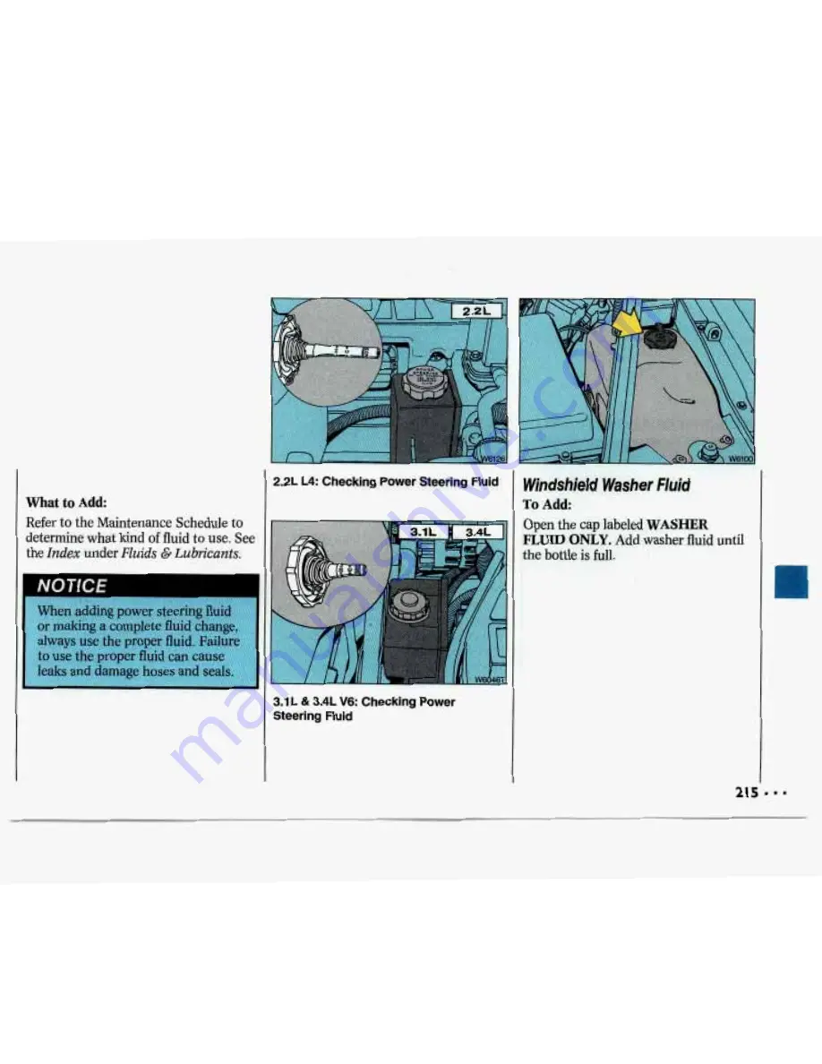 Chevrolet 1993 Lumina Owner'S Manual Download Page 217