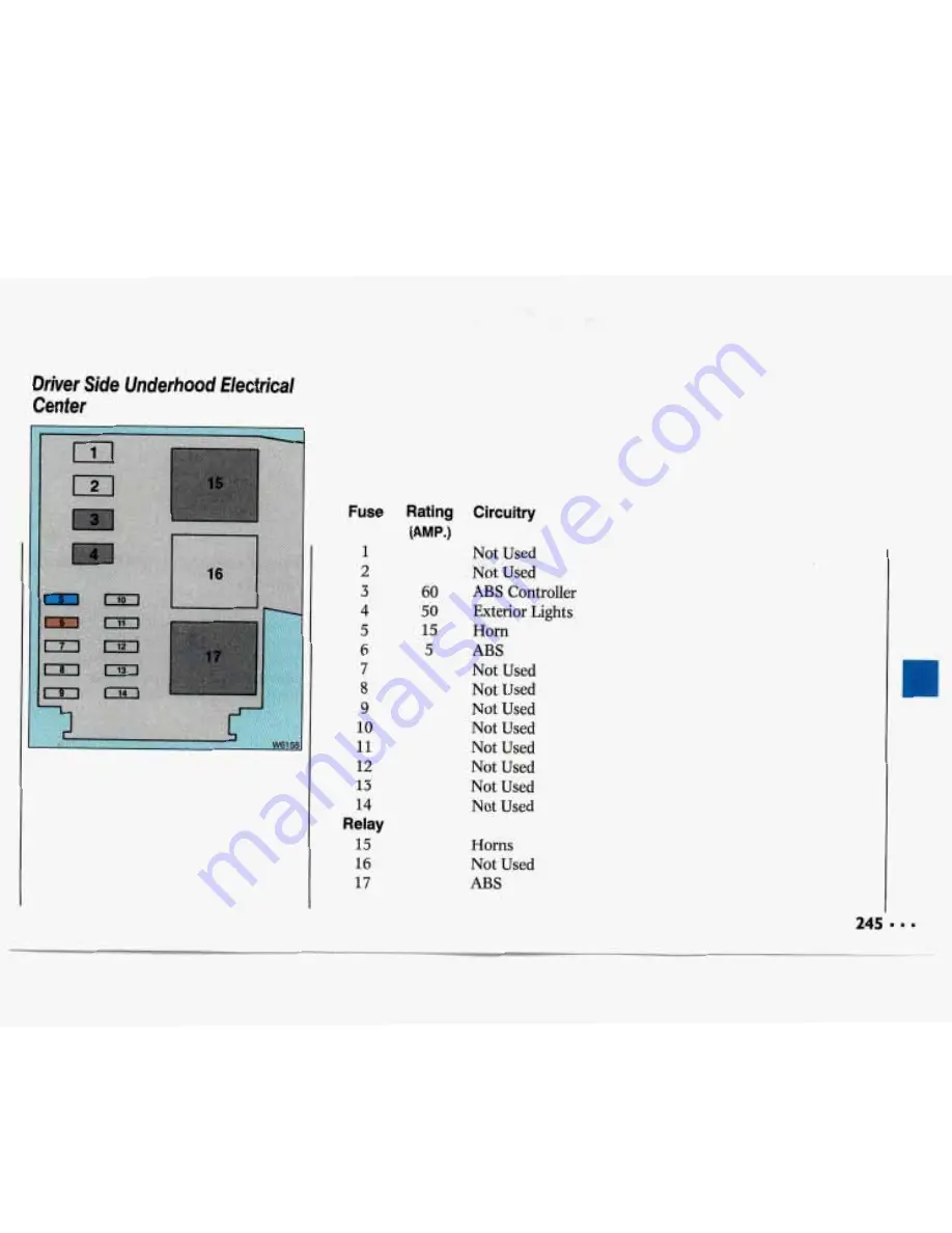 Chevrolet 1993 Lumina Owner'S Manual Download Page 247