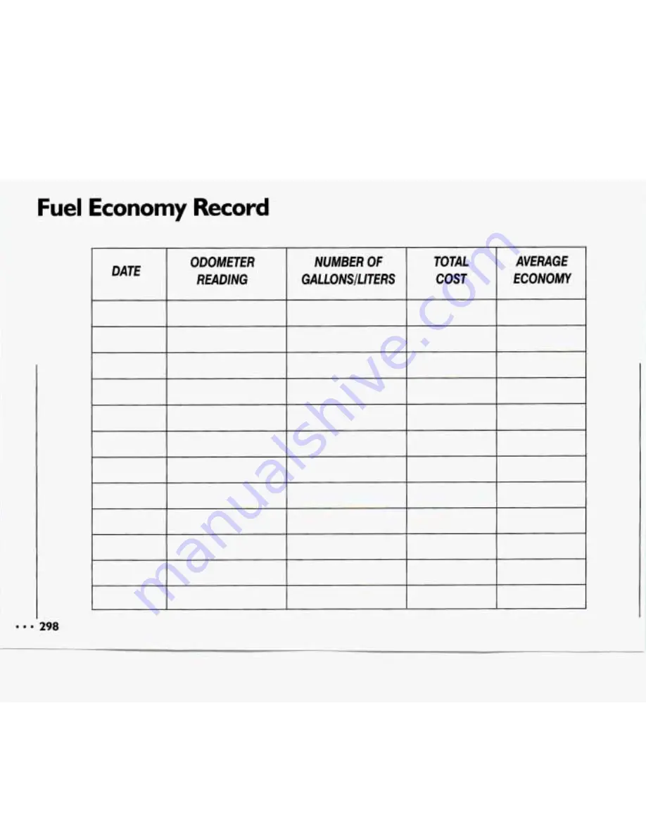 Chevrolet 1993 Lumina Owner'S Manual Download Page 300