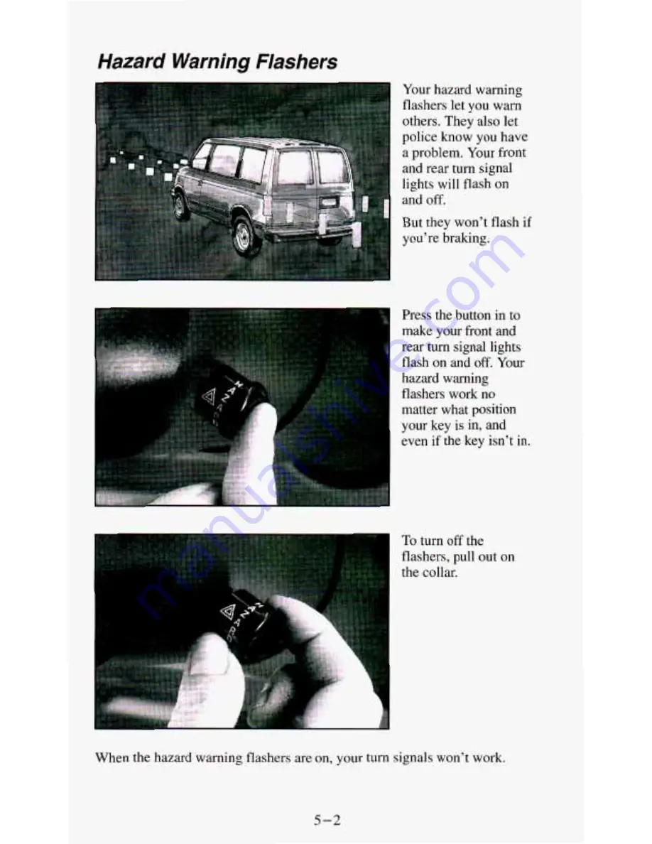 Chevrolet 1994 Astro Cargo Owner'S Manual Download Page 186