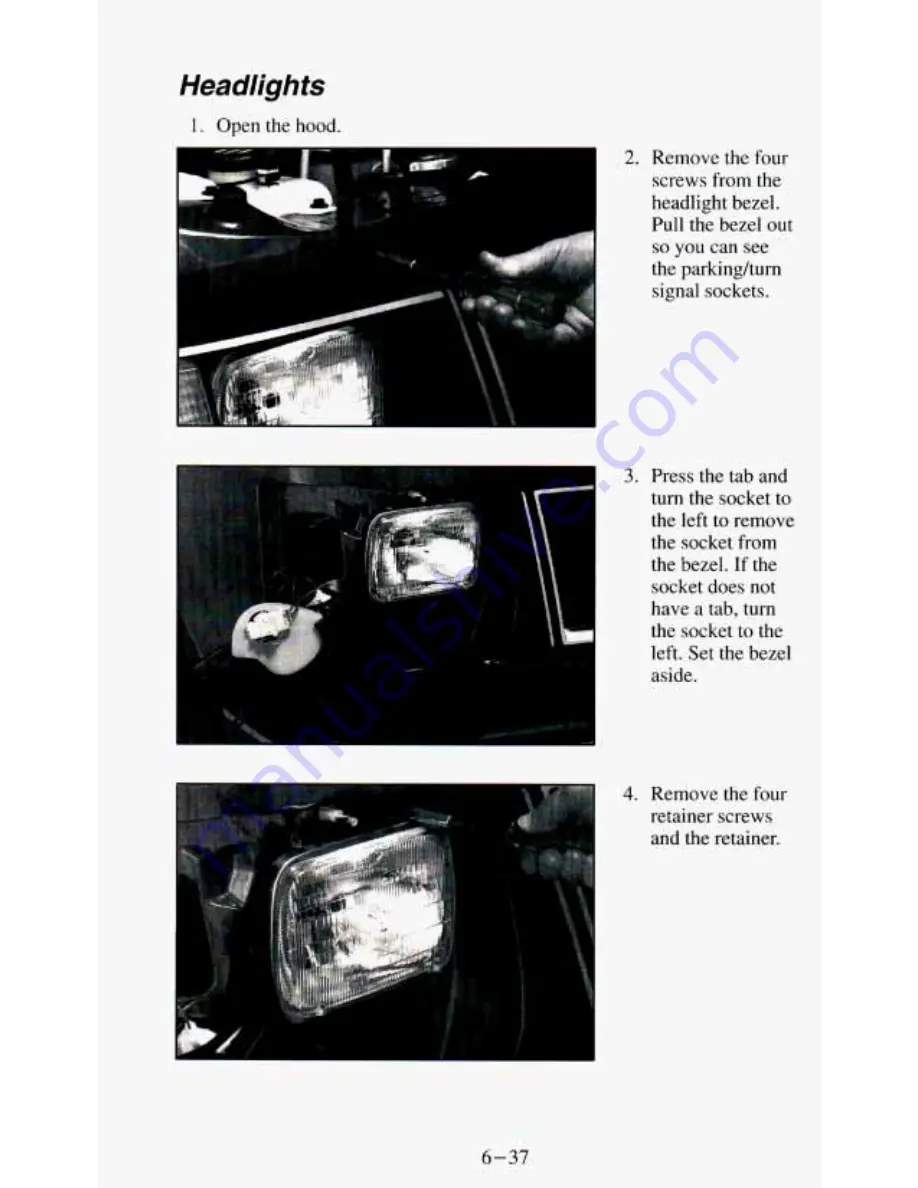 Chevrolet 1994 Astro Cargo Owner'S Manual Download Page 255