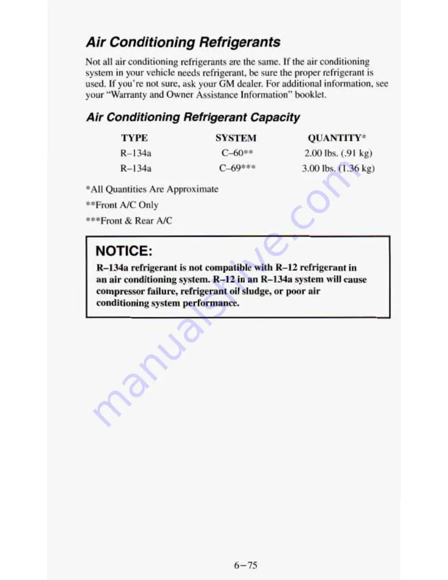 Chevrolet 1994 Astro Cargo Owner'S Manual Download Page 293