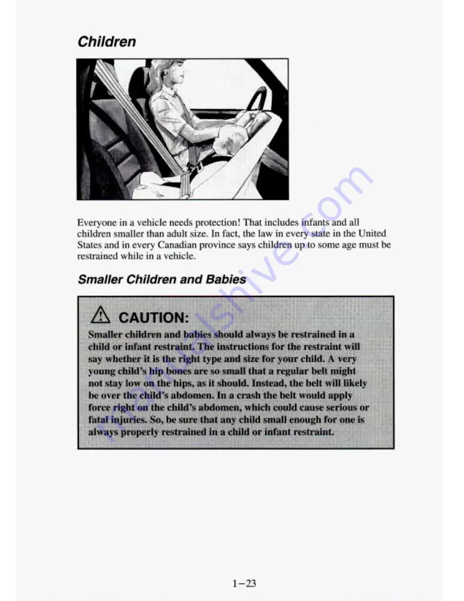 Chevrolet 1994 S-10 Pickup Owner'S Manual Download Page 35