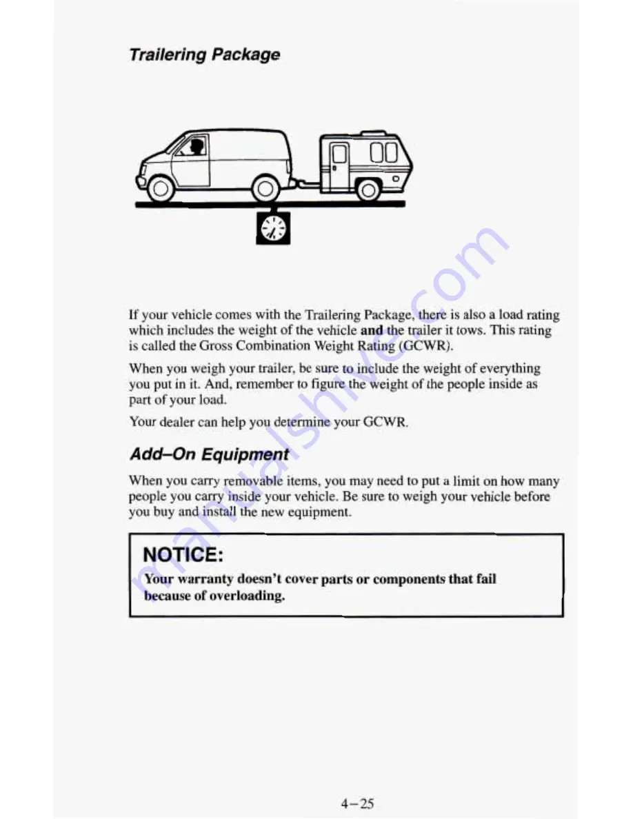 Chevrolet 1995 Astro Cargo Owner'S Manual Download Page 163