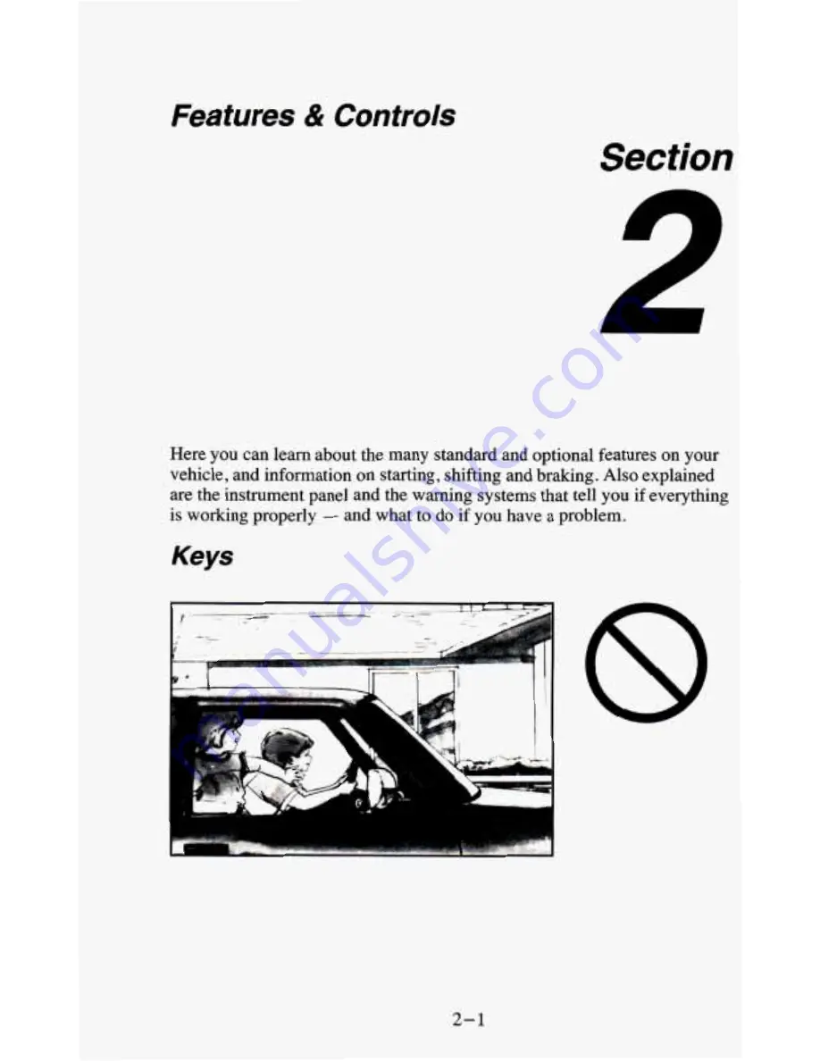 Chevrolet 1995 Blazer Owner'S Manual Download Page 53