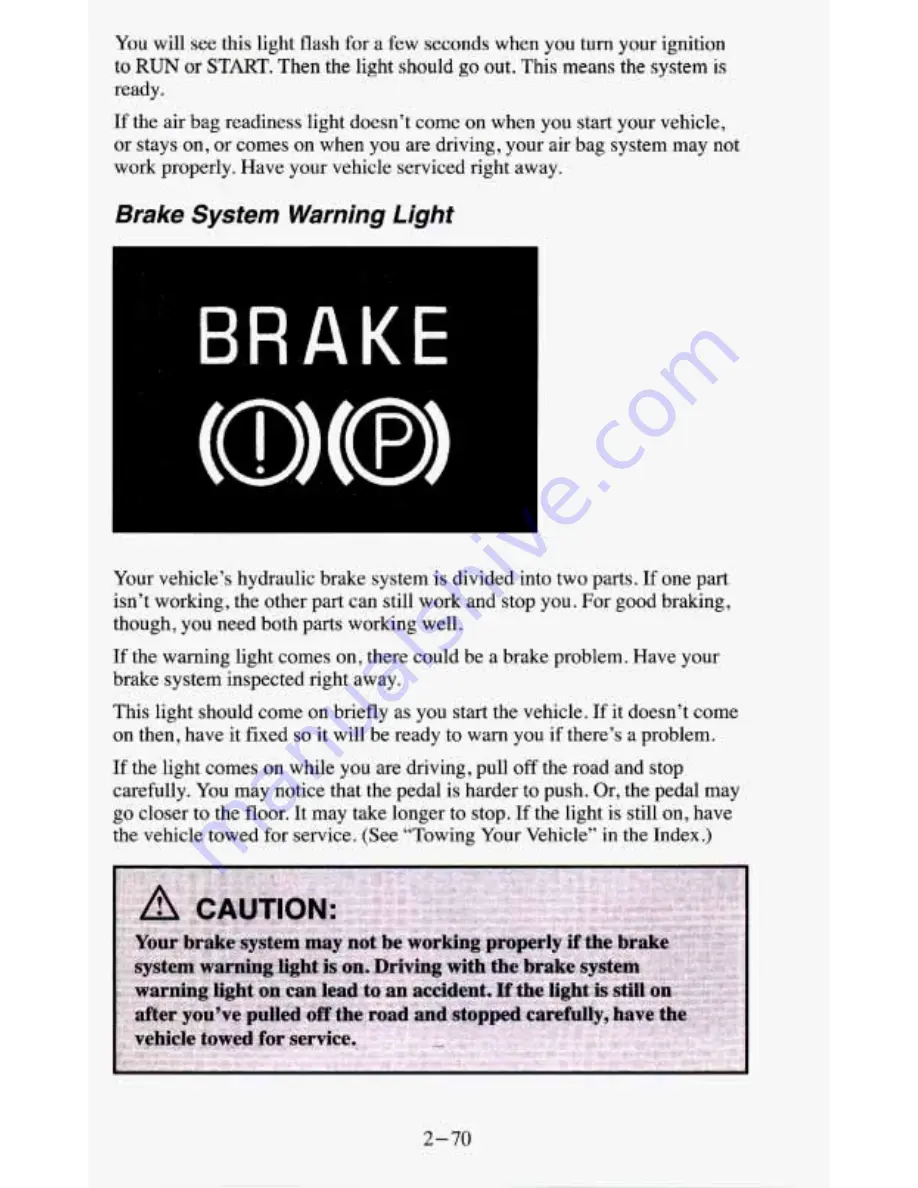 Chevrolet 1995 Blazer Owner'S Manual Download Page 122