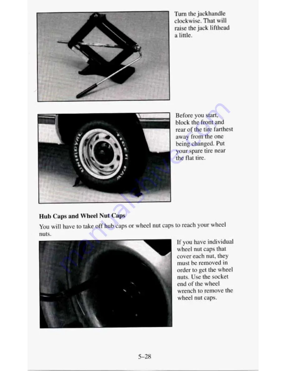 Chevrolet 1995 Blazer Owner'S Manual Download Page 230