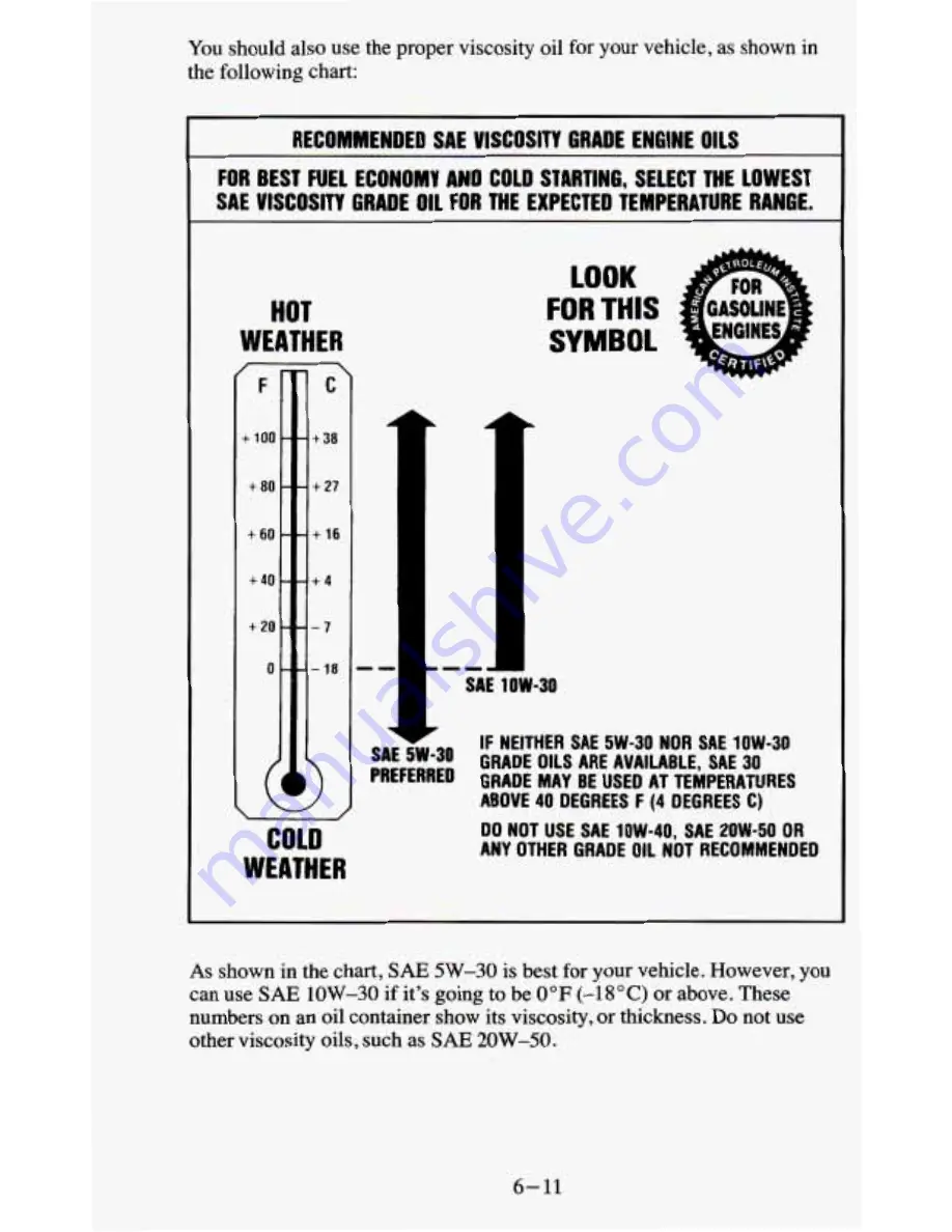 Chevrolet 1995 Blazer Owner'S Manual Download Page 251