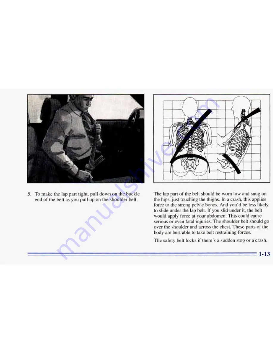 Chevrolet 1996 Blazer Owner'S Manual Download Page 25