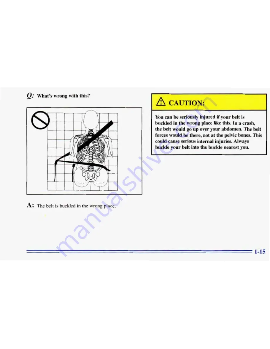 Chevrolet 1996 Blazer Owner'S Manual Download Page 27