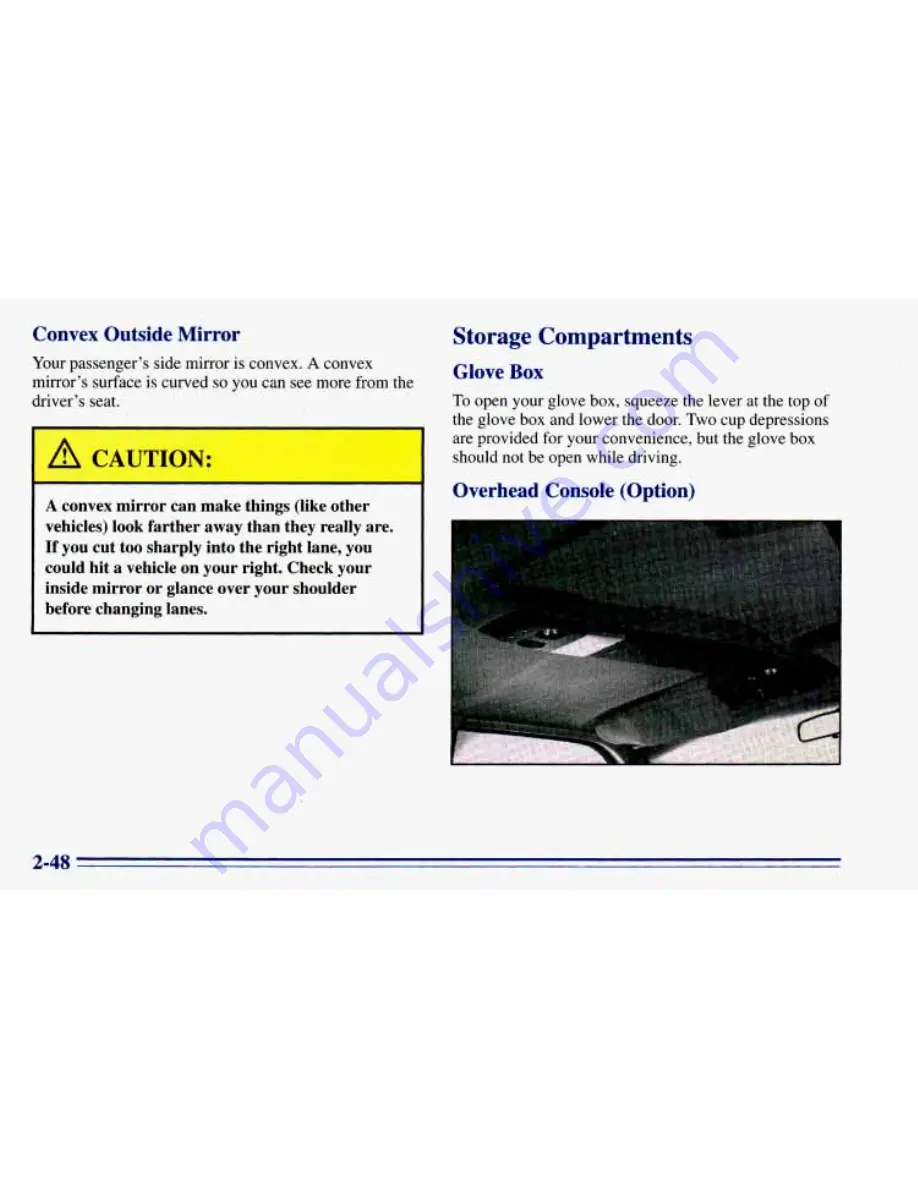 Chevrolet 1996 Blazer Owner'S Manual Download Page 106