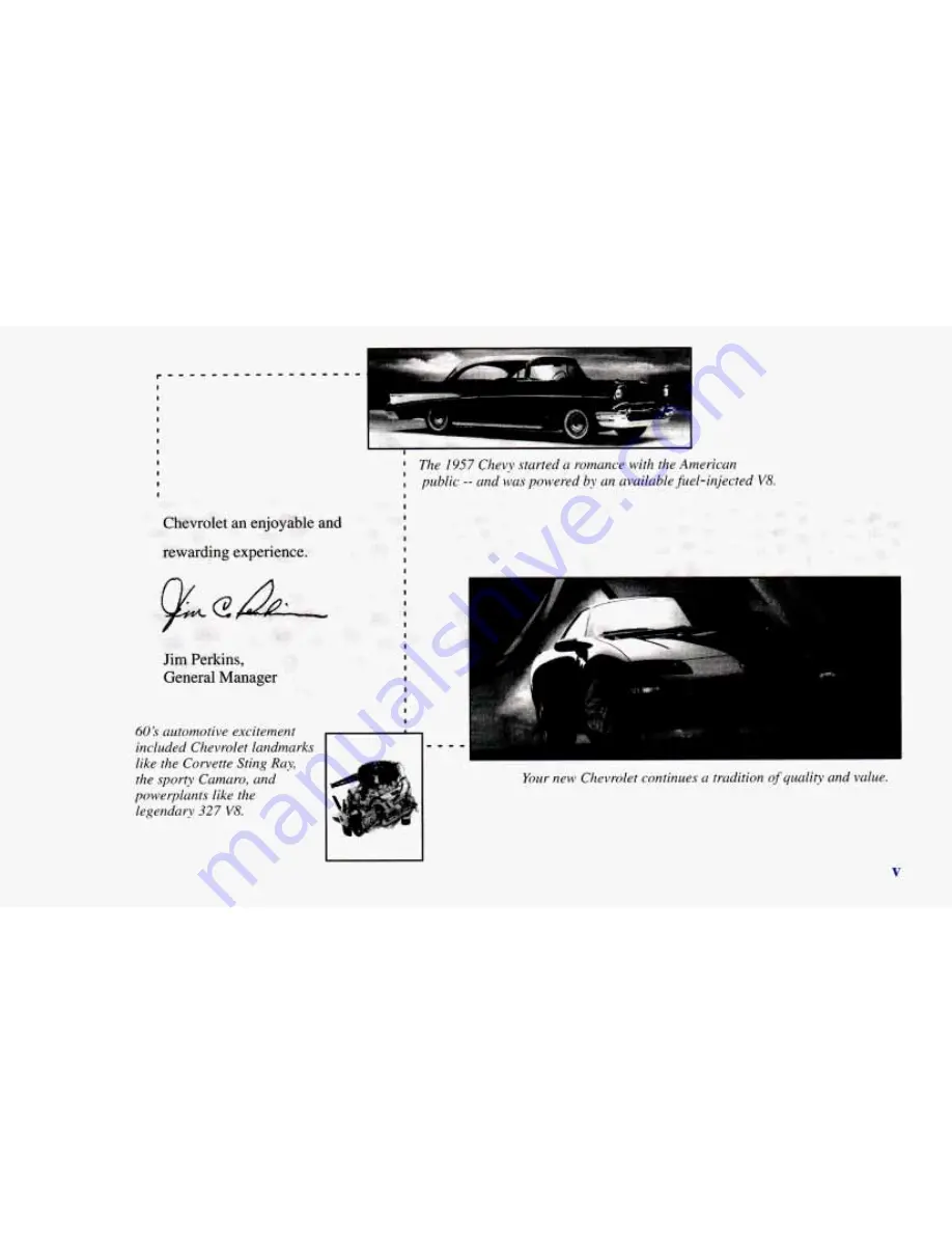 Chevrolet 1996 Camaro Owner'S Manual Download Page 6