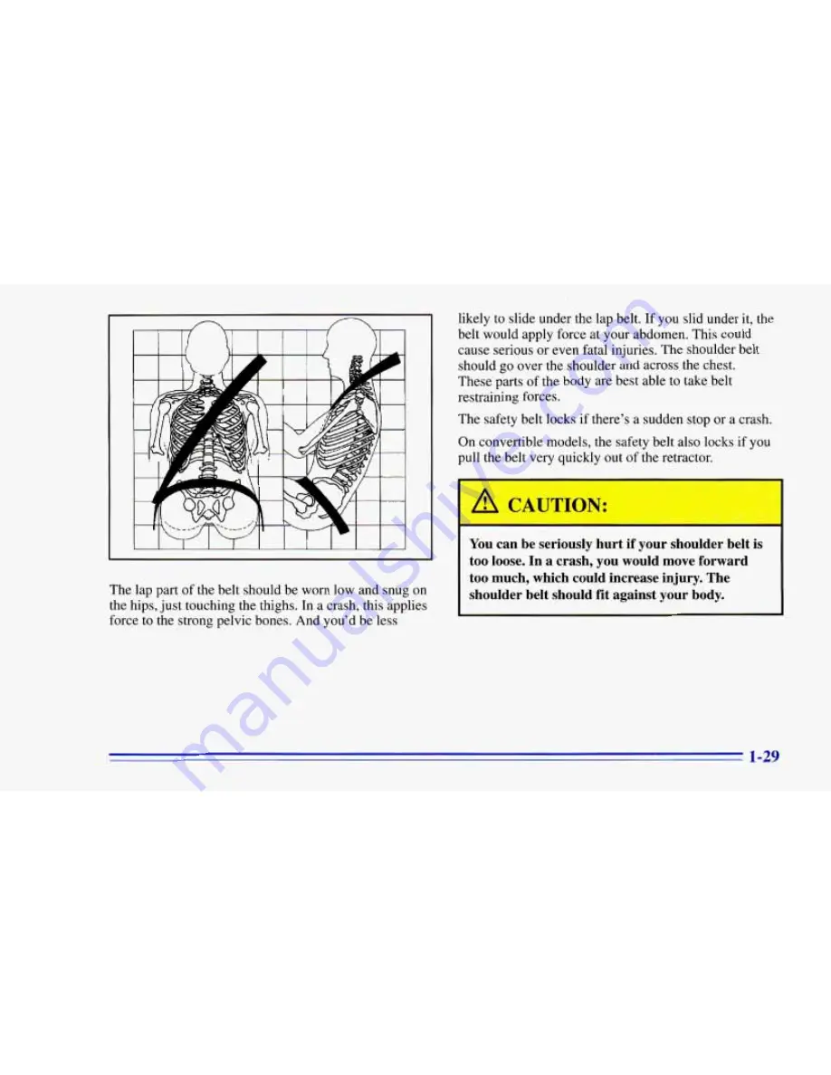 Chevrolet 1996 Camaro Owner'S Manual Download Page 40