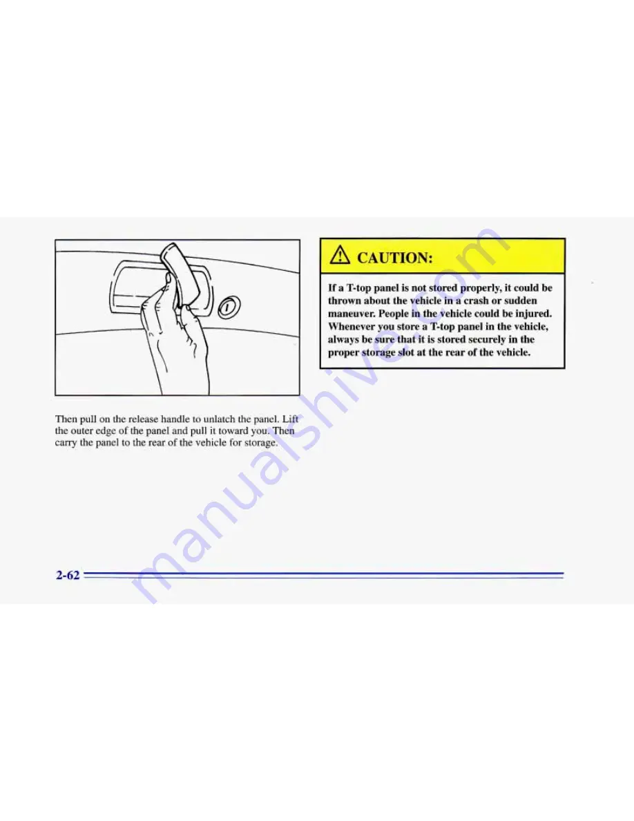 Chevrolet 1996 Camaro Owner'S Manual Download Page 117