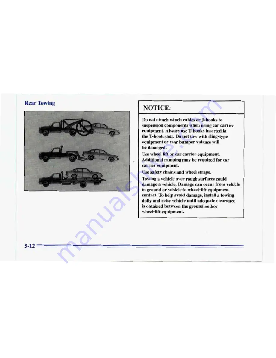 Chevrolet 1996 Camaro Owner'S Manual Download Page 219