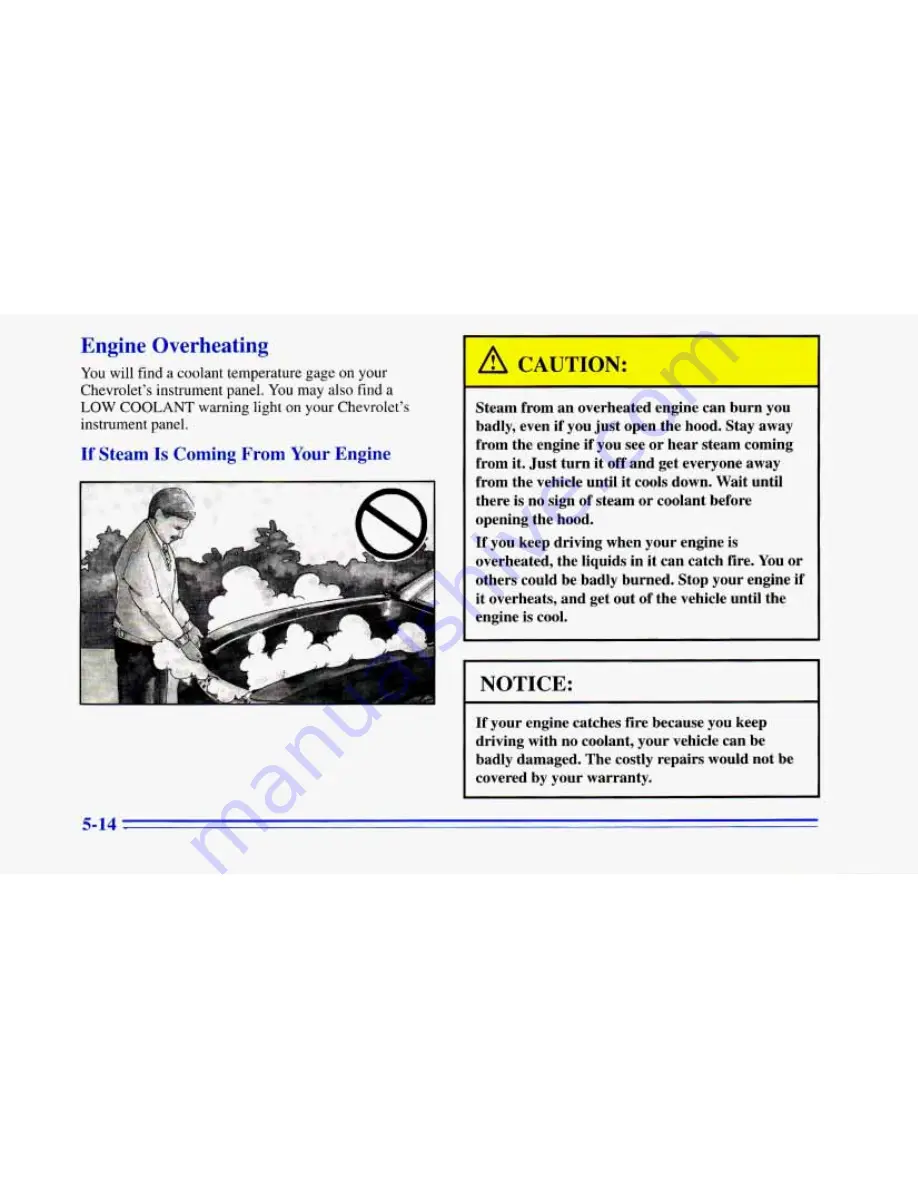 Chevrolet 1996 Camaro Owner'S Manual Download Page 221