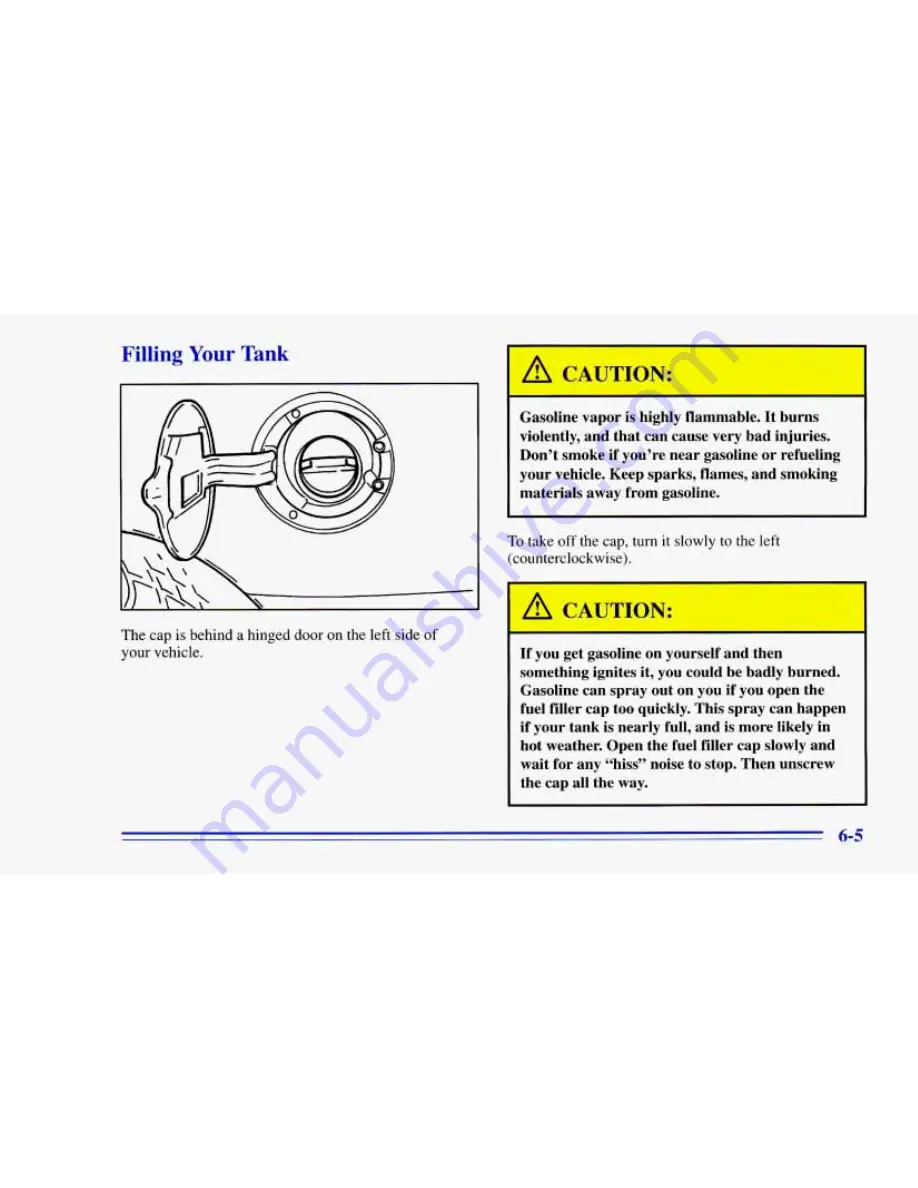 Chevrolet 1996 Camaro Owner'S Manual Download Page 256