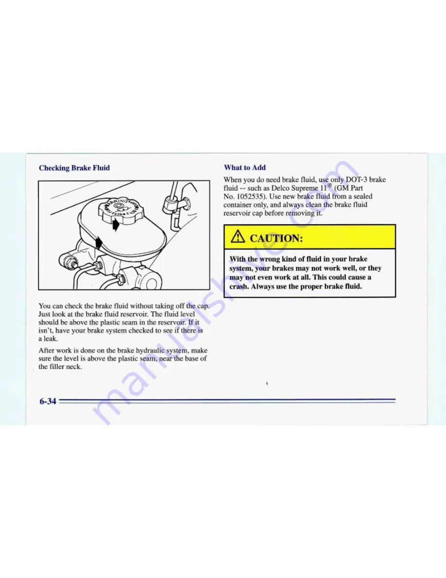 Chevrolet 1996 Camaro Owner'S Manual Download Page 285