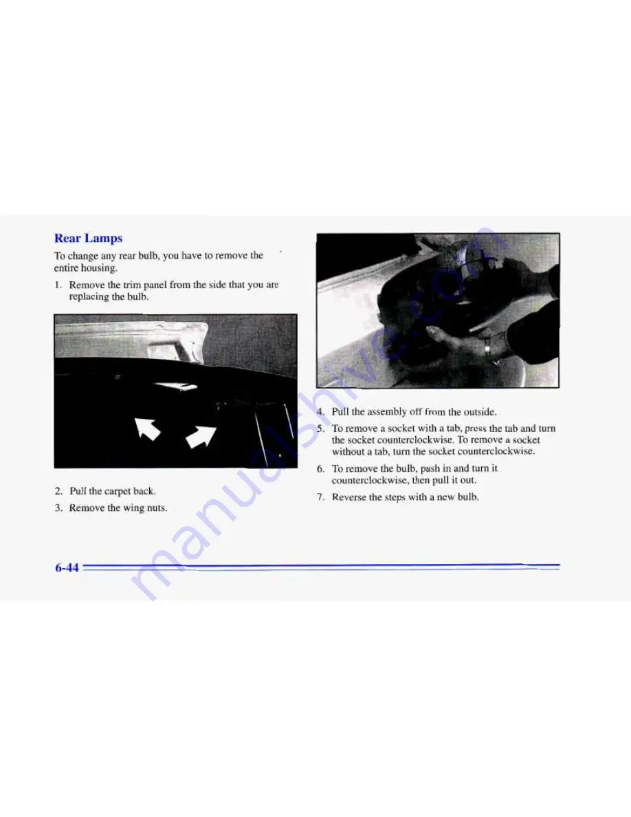 Chevrolet 1996 Camaro Owner'S Manual Download Page 295